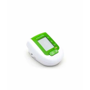 BP 3AG1 Green Digital Upper Arm Blood Pressure Monitor (Adapter+Digital Thermometer Gift)