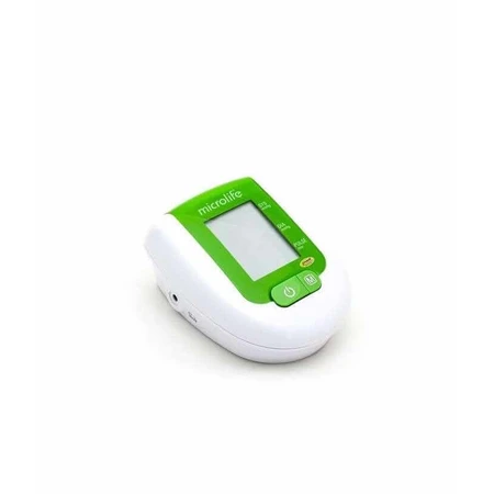BP 3AG1 Green Digital Upper Arm Blood Pressure Monitor (Adapter+Digital Thermometer Gift)