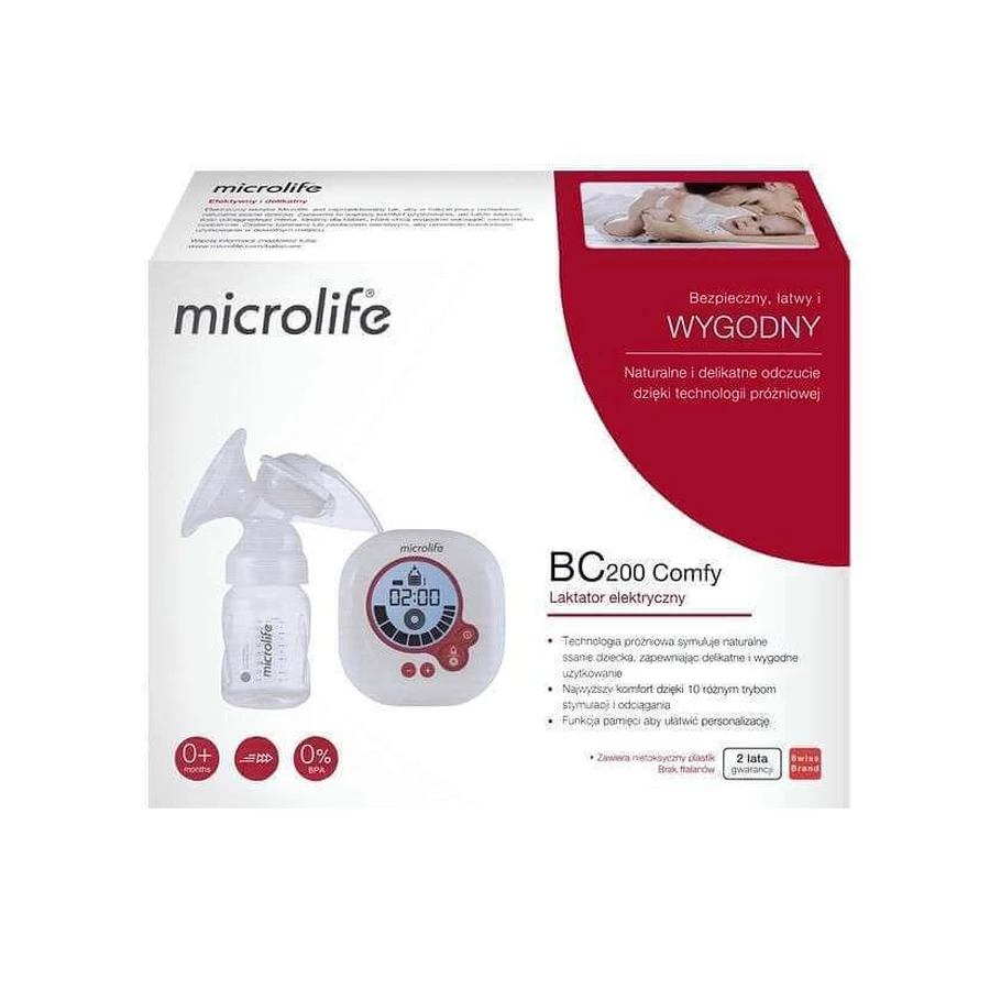 Bomba desinfectante eléctrica Microlife BC200 Comfy