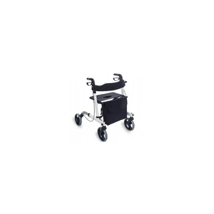 Dr. Happy JLW00102L 4-Wheel Height Adjustable Roller with Adjustable Height, Basket, Wheel Locking and Braking Systems Dr. Happy JLW00102L