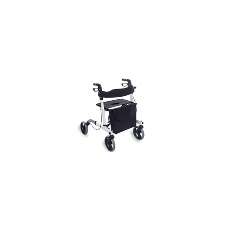 Dr. Happy JLW00102L 4-Wheel Height Adjustable Roller with Adjustable Height, Basket, Wheel Locking and Braking Systems Dr. Happy JLW00102L
