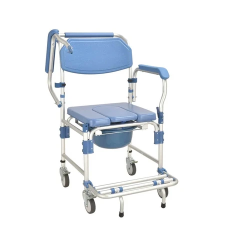 Shower Chair with Castors and WC suitable also for Dr. Happy Shower JLC00303
