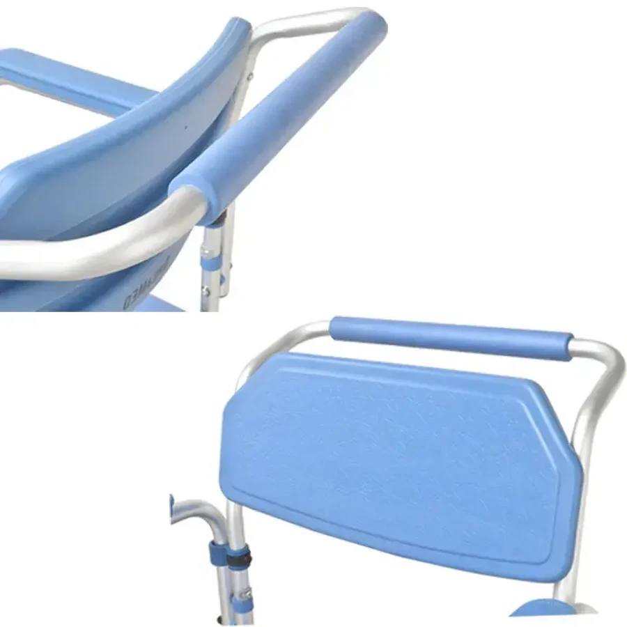 Shower Chair with Castors and WC suitable also for Dr. Happy Shower JLC00303