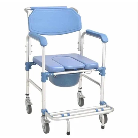 Silla para WC Dr Happy con ruedas JLC00301