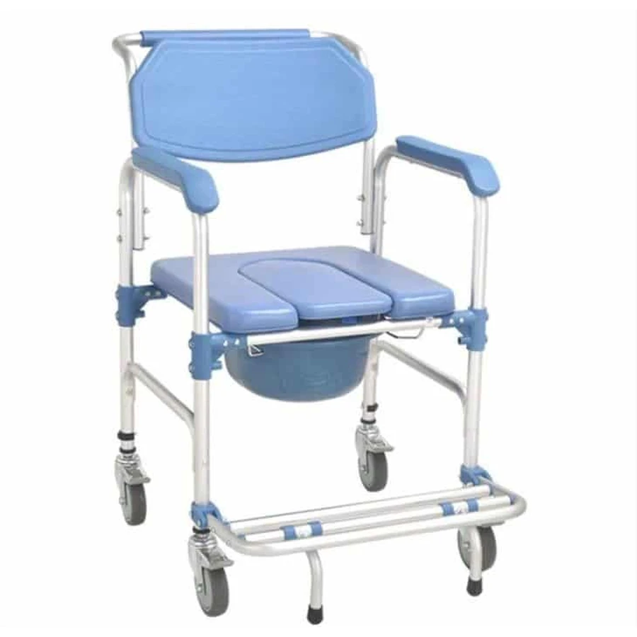 Silla para WC Dr Happy con ruedas JLC00301