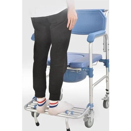 Silla para WC Dr Happy con ruedas JLC00301