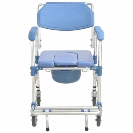 Silla para WC Dr Happy con ruedas JLC00301