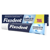 Complete Strong Hold verse kleefcrème voor kunstgebitten, 70 g, Fixodent