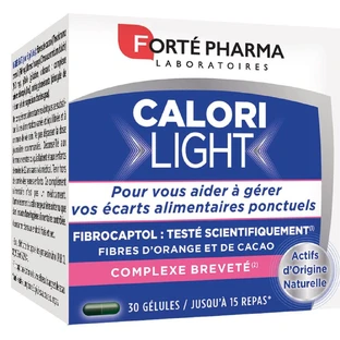 Forté Pharma CaloriLight Captura de Grasa con Fibra de Naranja y Cacao 30 cápsulas