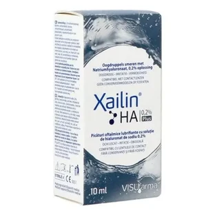 Eye drops Xailin HA 0.2% Plus, 10ml, Visufarma