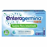 Enterogermina Forte, 10 vials x 5 ml oral suspension, Sanofi