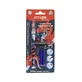 Balpen met inkt en gum, Dragon, 1 stuk, Strigo