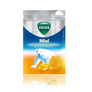 Vicks Praims Honing Verfrissende Snoepjes 72g