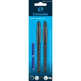 Set Pen + Roller + 2 refills Opus, Black, Schneider
