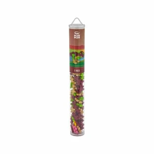 Tube construction set, + 5 years, T-rex, 100 pieces, Plus-Plus