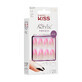 Salon Acryl French Colour nepnagels, vierkant, 1 set, Kiss