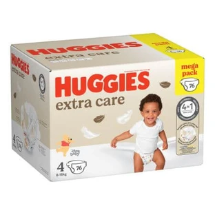 Extra Care Wickelwindeln, Nr. 4, 8-16 kg, 76 Stück, Huggies
