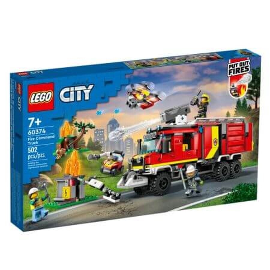 Camion de pompiers Lego City, 7 ans et +, 60374, Lego