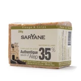 Authentic Aleppo soap with bay leaf oil 35%, 190 g, Saryane