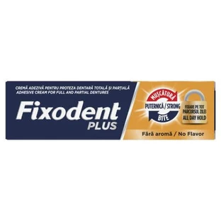 Prothesenhaftcreme Plus Strong Bite, 40 g, Fixodent