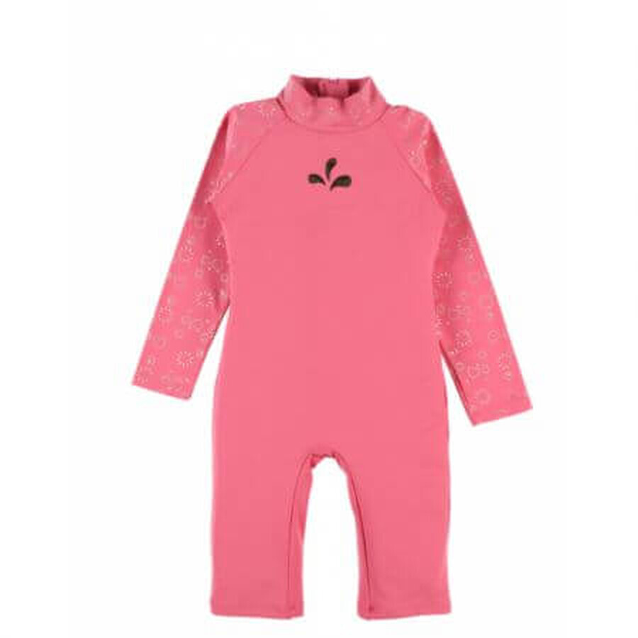 Girls' combi swimsuit, 3 - 6 months, Firework, Archimede