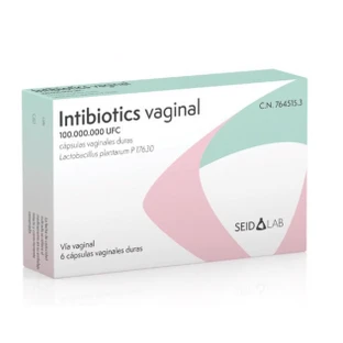 INTIBIOTICS VAGINAL 100.000.000 UFC 6 CAPSULAS VAGINALES