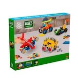 Construction Set Learn to Build, 5 years+, Vehicles, 500 pieces, Plus-Plus
