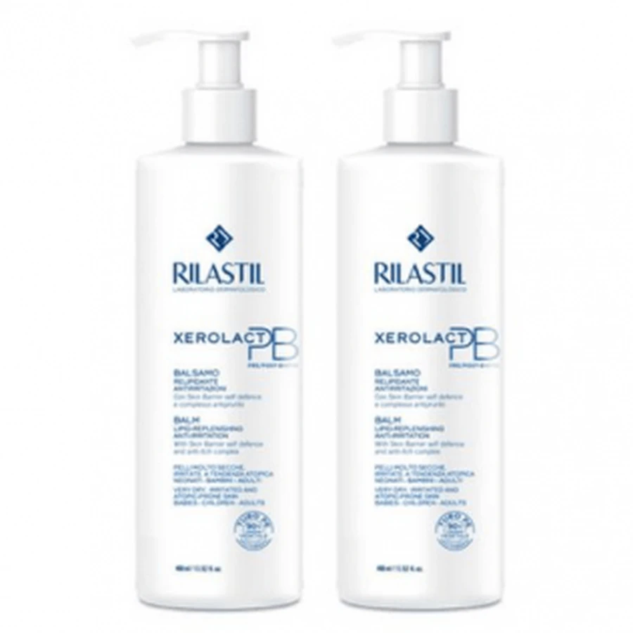 Rilastil DUPLO Xerolact PB Bath Soap 2x400ml