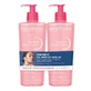 Soothing and moisturizing foaming gel Sensibio, 2 x 500 ml, Bioderma