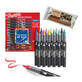 Set of 12 acrylic Sharpie markers with brush tip + modeling clay White 250 gr Collex