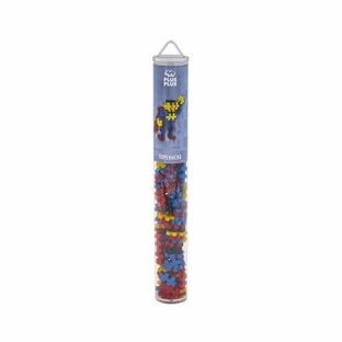Röhren-Bauspiel, + 5 Jahre, Super Hero, 100 Teile, Plus-Plus