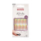 Kunstnagels Salon Acryl French Colour, Hype, 1 set, Kiss