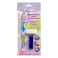 Friction erasable ball pen with ink, Pink, 1 piece, Strigo