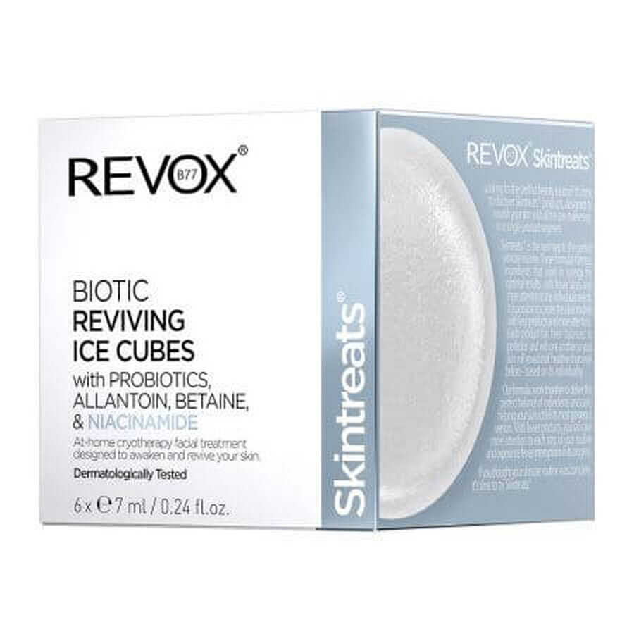 Facial treatment Skintreats Biotic Reviving Ice Cubes, 6 Х 7 ml, Revox