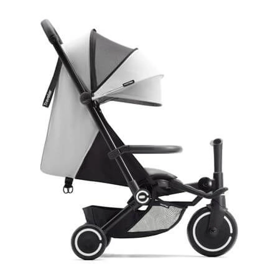 Tricycle multifonctionnel Xtend Traveler 4 en 1, blanc cassé, SmarTrike