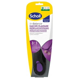 Scholl In-Balance Plantar Fasciitis Insoles 2 Units Size S