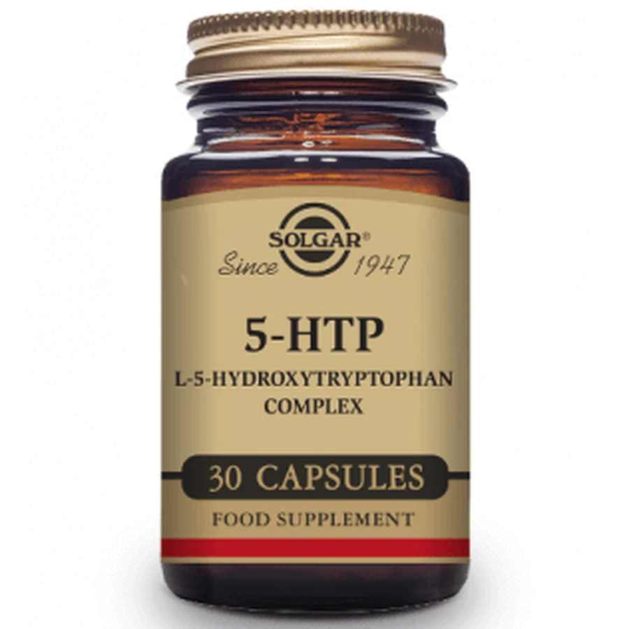 Solgar 5-HTP L-5-Hidroxitriptofano, 30 capsulas