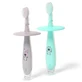 Toothbrush for children, Green or Grey, Babyono