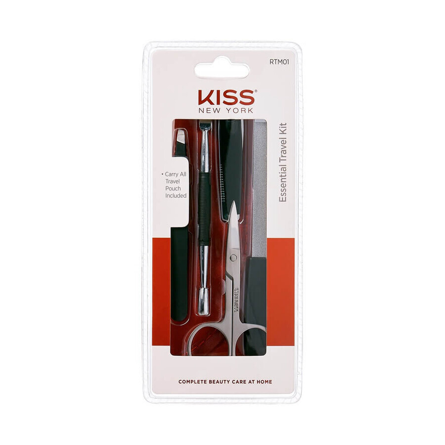 Estuche de manicura Essential Travel, Kiss