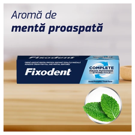 Krem mocujący do protez Complete Strong Hold Fresh, 2 x 47 g, Fixodent: ceny i cechy
