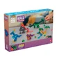 Juego de construcción Aprende a construir, 5 años+, Dinosaurios, 600 piezas, Plus-Plus