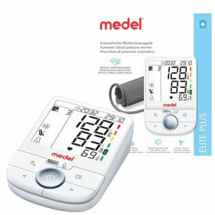 Elite Plus, Medel Elite Plus Large Screen Upper Arm Blood Pressure Monitor