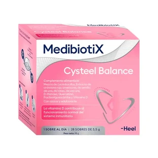 Heel Medibiotix Cysteel Balance 28 sobres 3.5g