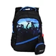 Mochila, 38 cm, Azul y Negro, Soporte, Daco