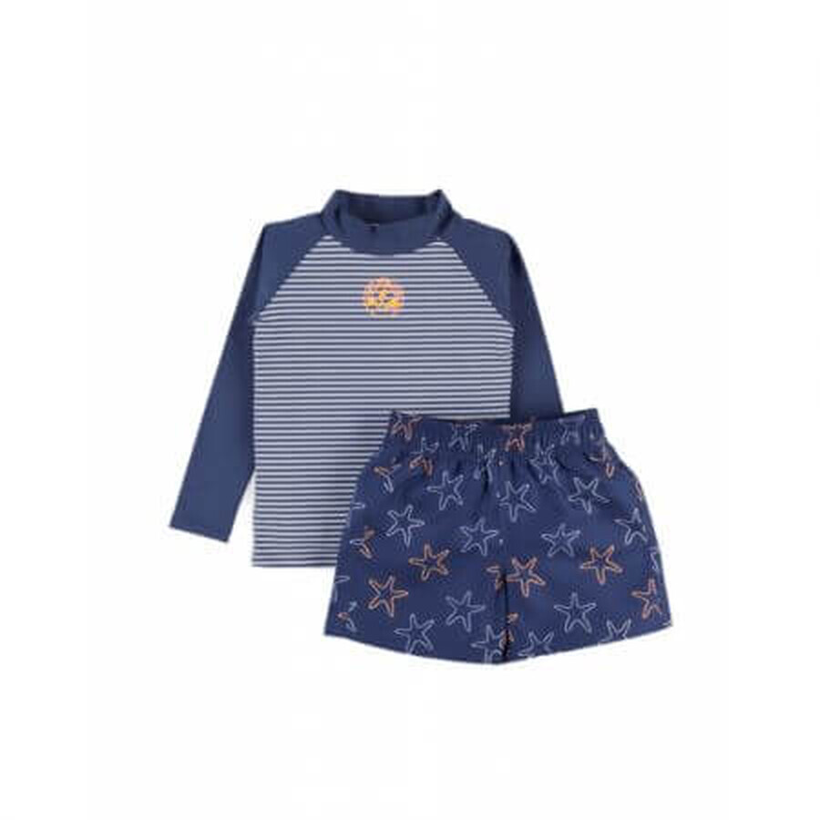 Costume da bagno bambino, 9 - 12 mesi, Star Fish, Archimede