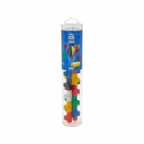 Tube construction set, + 1 year, Standard Colors, 15 large pieces, Plus-Plus