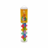 Tropical Tub Construction Set, + 1 year, Tropical Colors, 15 large pieces, Plus-Plus