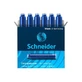Balpen, Blauw, 6 stuks, Schneider