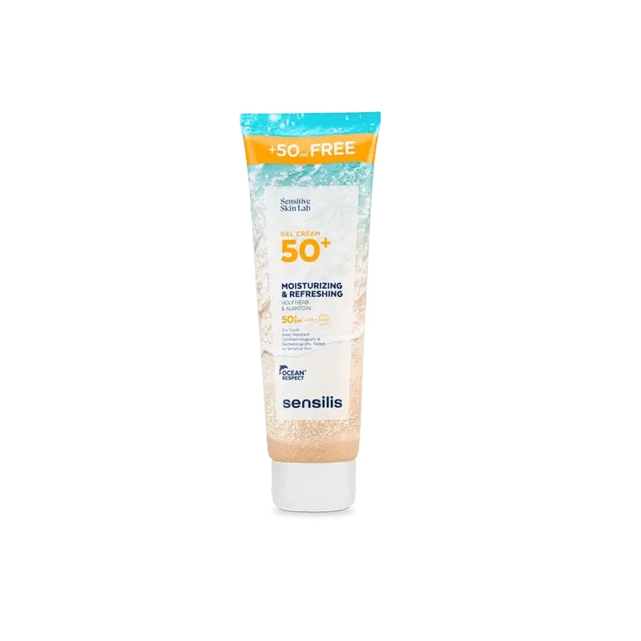 Sensilis Sensitive Skin Lab Cream Gel SPF50+ 250ml: ceny i cechy