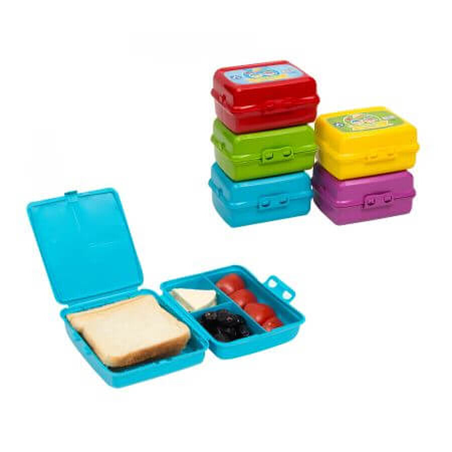 Ark Sandwichera con 4 compartimentos, Varios colores, Varios colores, Eagle
